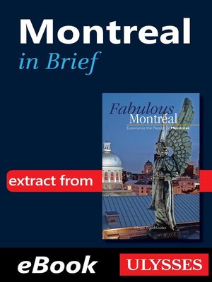 cover image of Montreal in Brief